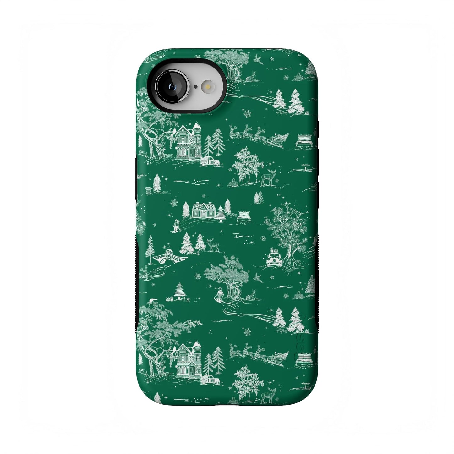 Casely iPhone 17 Pro Max Case | On The Dot | Maroon Polka Dot | Compatible with MagSafe | Bold Protective Design