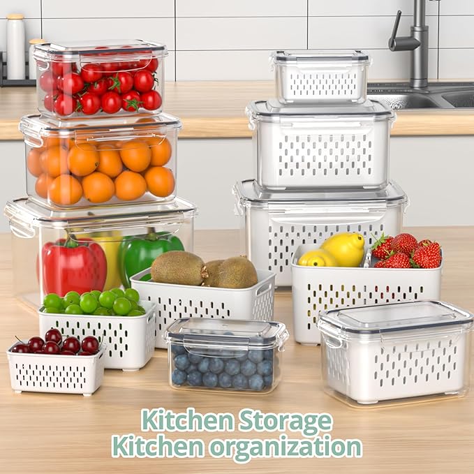 Fruit Storage Containers for Fridge