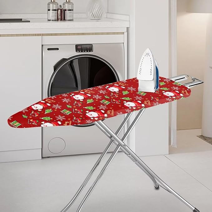 Christmas Cute Santa Claus Ironing Board Cover Standard Ironing Board Cover