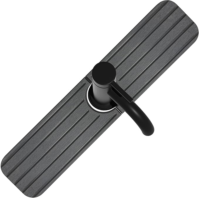 17inch x 4inch Kitchen Sink Faucet Mat, Water Absorbing Stone Faucet Splash