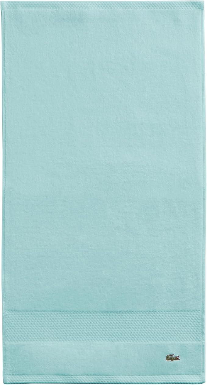 Lacoste Heritage 100% Supima Cotton Hand Towel, Premium Super Soft Bath Towel
