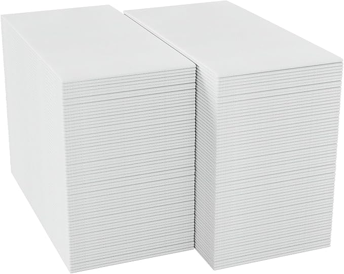 200PACK Disposable Hand Towels for Bathroom, Soft and Absorbent Paper Guest