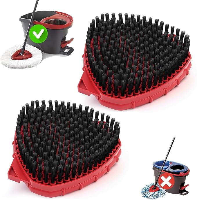2 Pack Scrub Brush Attachment Compatible