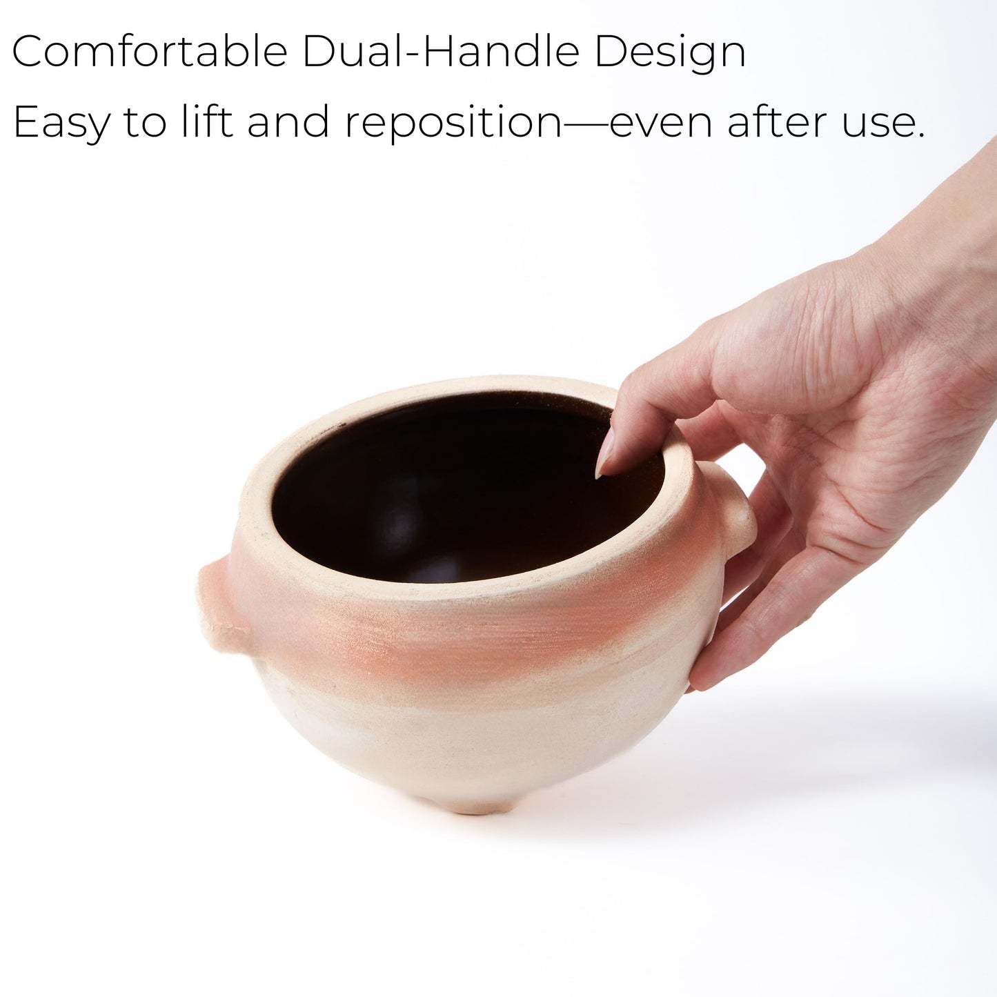 Fireproof Bowl for Burning Ritual – Traditional Handmade Vessel from Natural Clay, Fire-Safe Container for Ceremonial Use, Sage, Incense, or Intention Paper