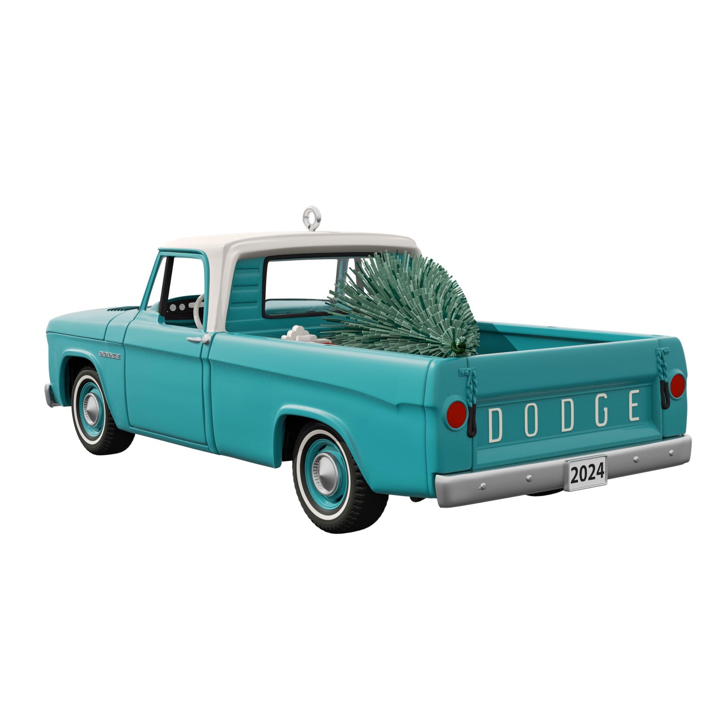 Hallmark Keepsake Christmas Ornament 2024, All-American Trucks 1964 Dodge D-100 2024, Metal, Gifts for Car Collectors