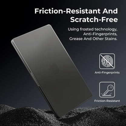 BlueSwan Case compatible with Macbook Pro 14 inch M4 M3 M2 M1 A3112 A3185 A3401 A2918 A2992 A2779 A2442, Released in 2021-2024, Matte Anti-fingerprint PP Protective Cover Shell, Frosted Black