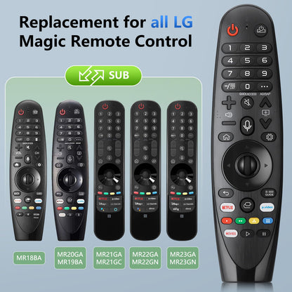 Voice Magic Remote for LG-Smart-TV-Remote Control Replacement, AKB75855501 AN-MR20GA MR19BA MR18BA MR650A with Voice Recognition and Pointer Function