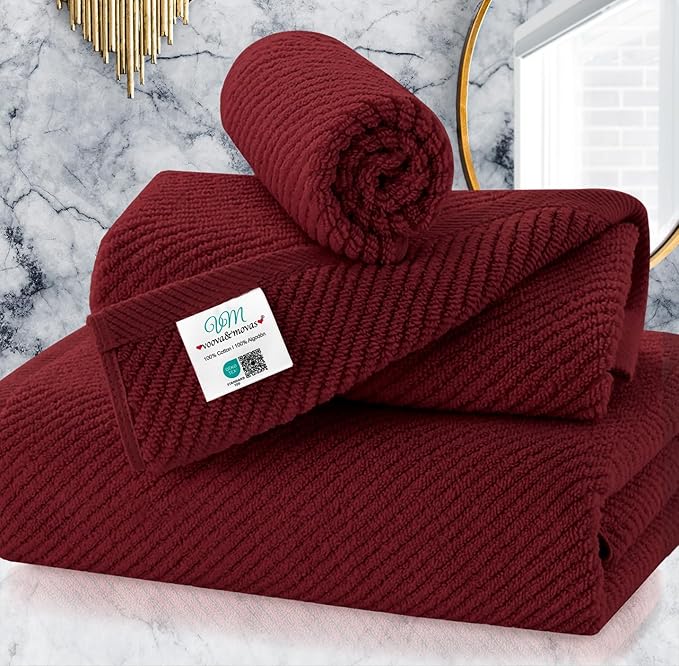 VOOVA & MOVAS 3 Piece Towel Set