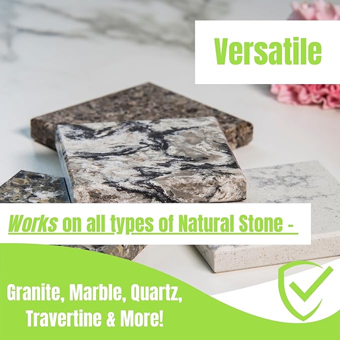 Granite Plus Deep Cleans & Seals All Natural Stone Countertops + Ultimate Grout