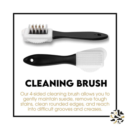 Shoe Clinic Suede Cleaner and Suede Brush | Deep Cleans & Protects | Use on Dress Shoes, Trainers, Boots, Heels, Sandals