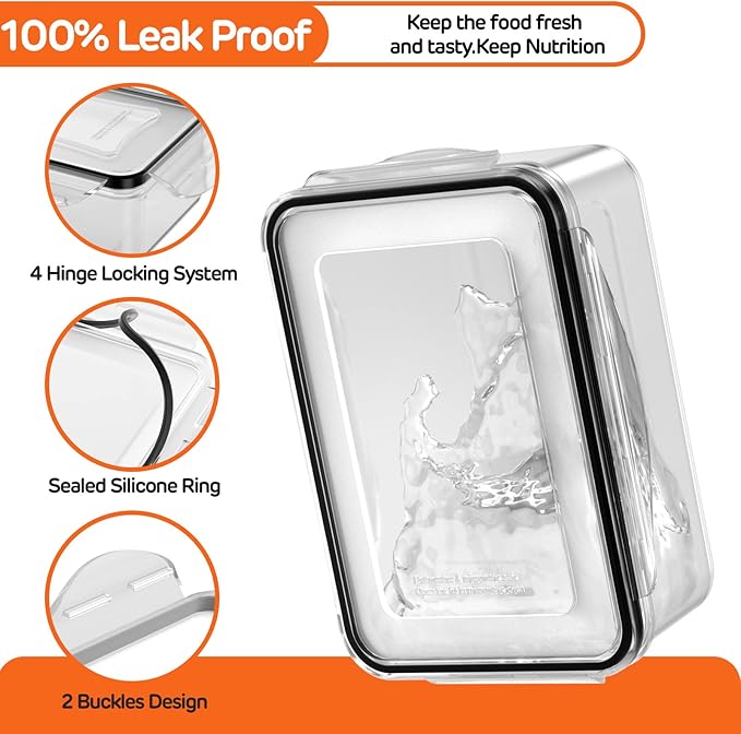 44 PCS Food Storage Container