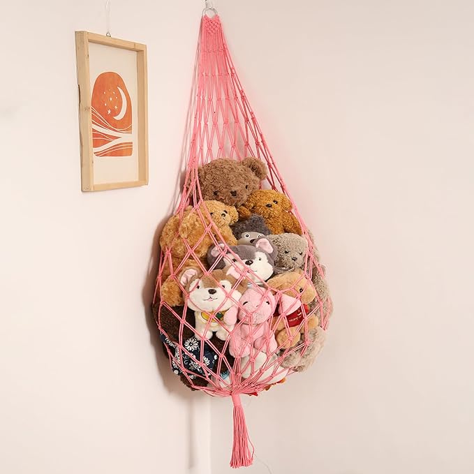 Stuffed Animal Net or Hammock Corner Hanging Net