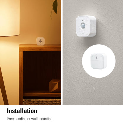 Eve Motion (Matter) – Smart indoor and outdoor motion sensor with light sensor, smart control of devices, Thread, works with Apple Home, Alexa, Google Home, SmartThings, requires Thread Border Router