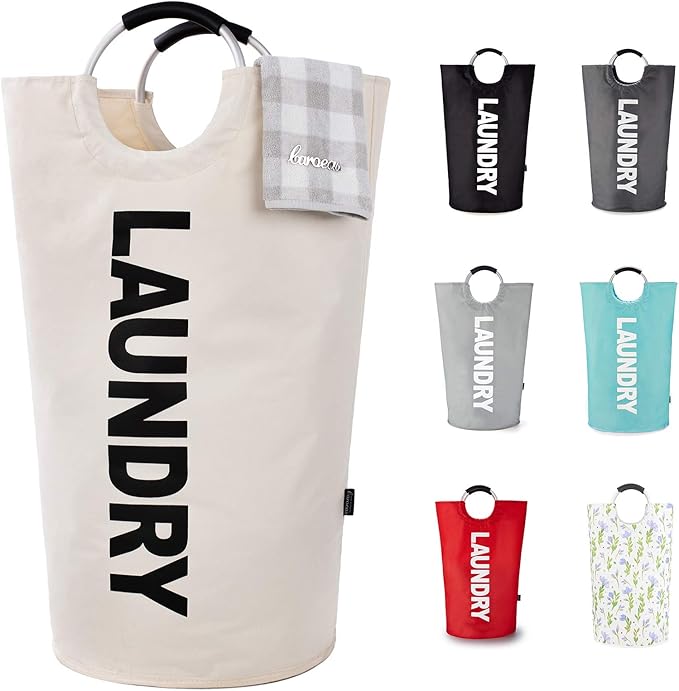 Caroeas 125L Laundry Basket, Large Laundry Hamper, Laundry Bag