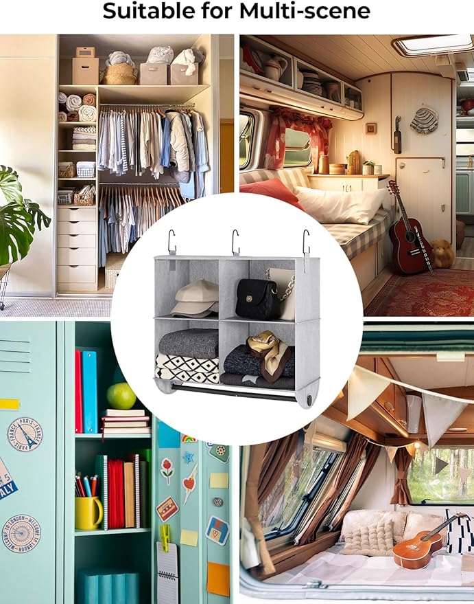 StorageWorks Hanging Closet Organizer