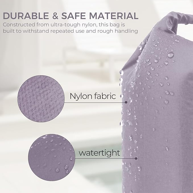 Travel Laundry Bag, Vacuum Compression Dirty Clothes Travel Bag Waterproof Wet