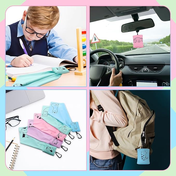 10 Pcs Microfiber Cleaning Cloth