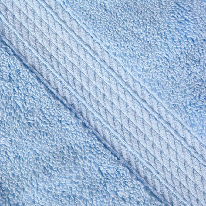 SUPERIOR Egyptian Cotton Pile Hand Towel Set of 4, Ultra Soft Luxury Towels