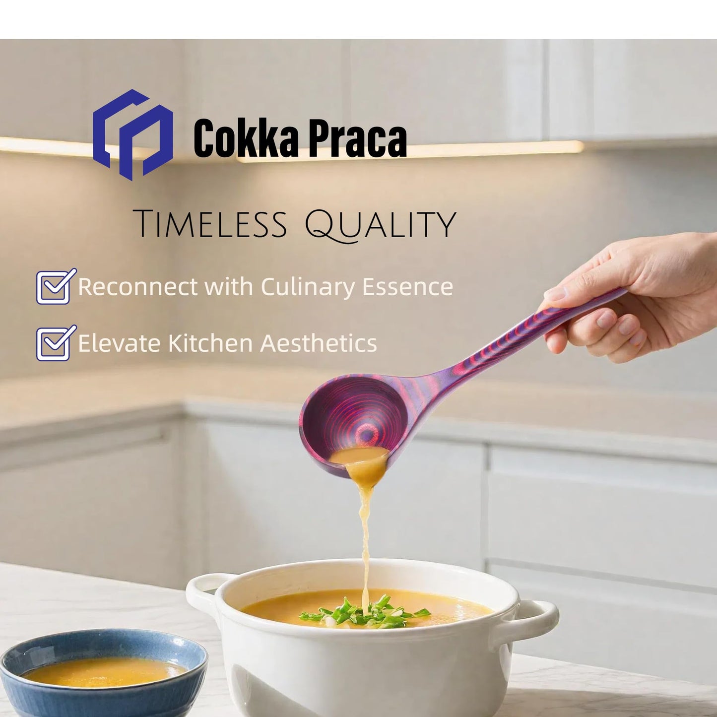 Cokka Praca Kitchen Ladles (Right Hand)
