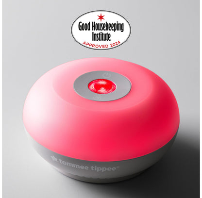 Tommee Tippee Dreammaker Baby Sleep Aid, Developed with Scientists, LED Red Nightlight, Adjustable Brightness and Pulsing Glow, Automatic CrySensor Soothes with Pink Noise