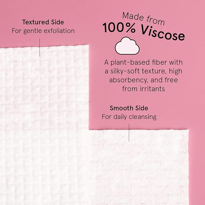 grace & stella Face Towels Disposable
