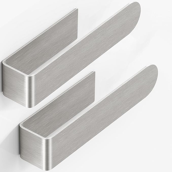 Adhesive Hand Towel Holder, 8 Inch Towel Holder