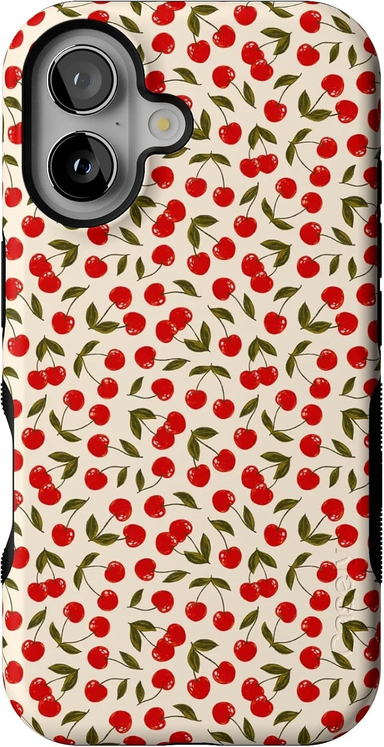 Casely iPhone 16 Case | Nantucket Cottage | Blue Hydrangea | Compatible with MagSafe | Bold Protective Design