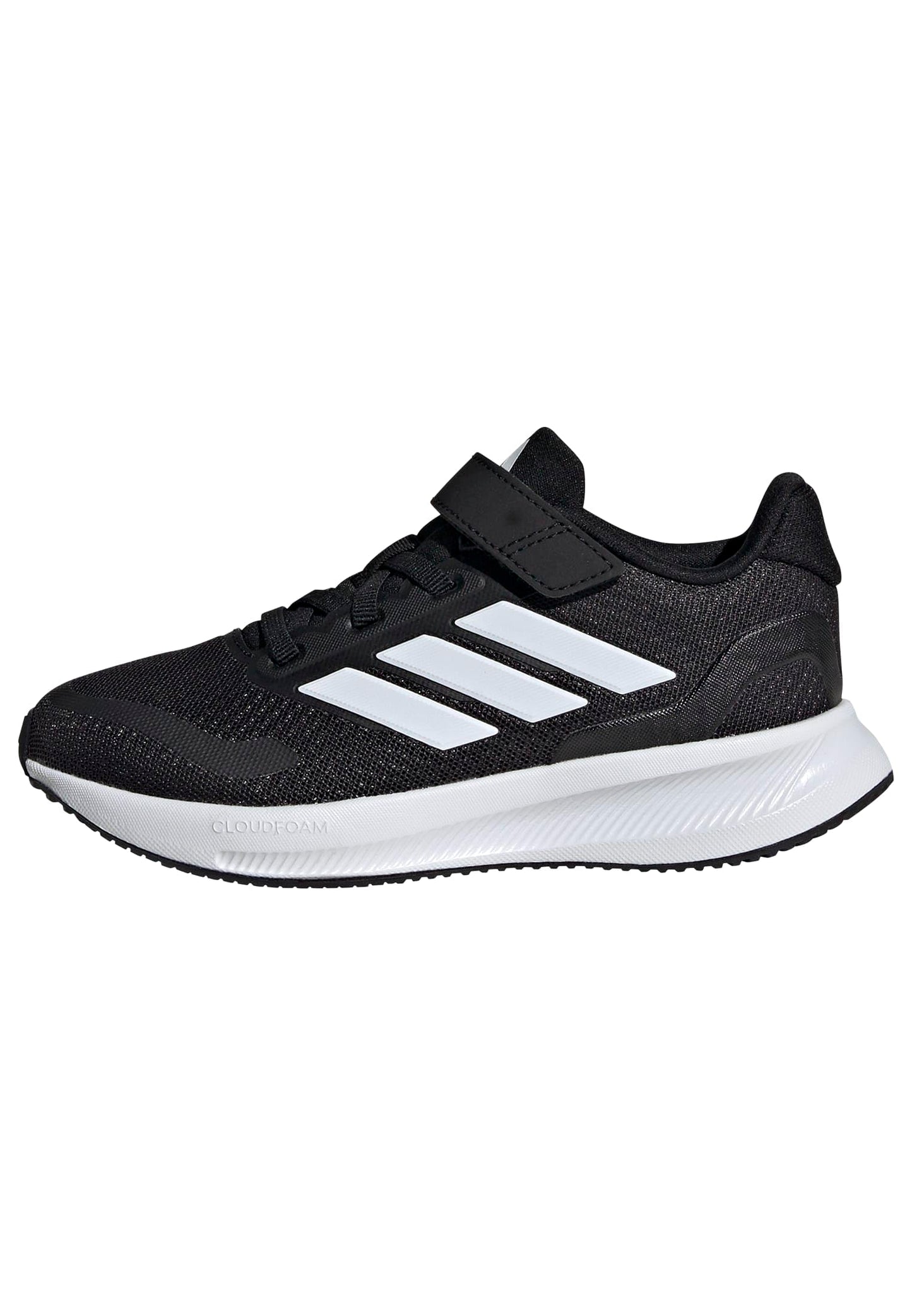 adidas RUNFALCON 5 Shoes Kids Running, Core Black/Cloud White/Cloud White, 2.5 UK