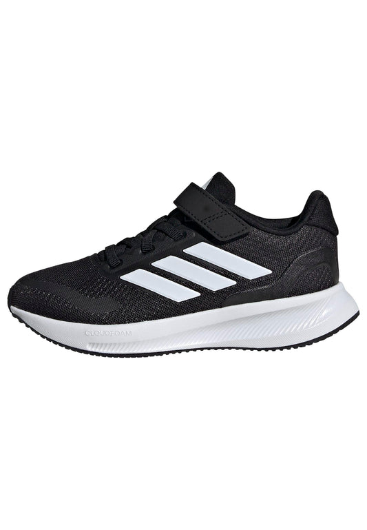 adidas RUNFALCON 5 Shoes Kids Running, Core Black/Cloud White/Cloud White, 12.5 UK