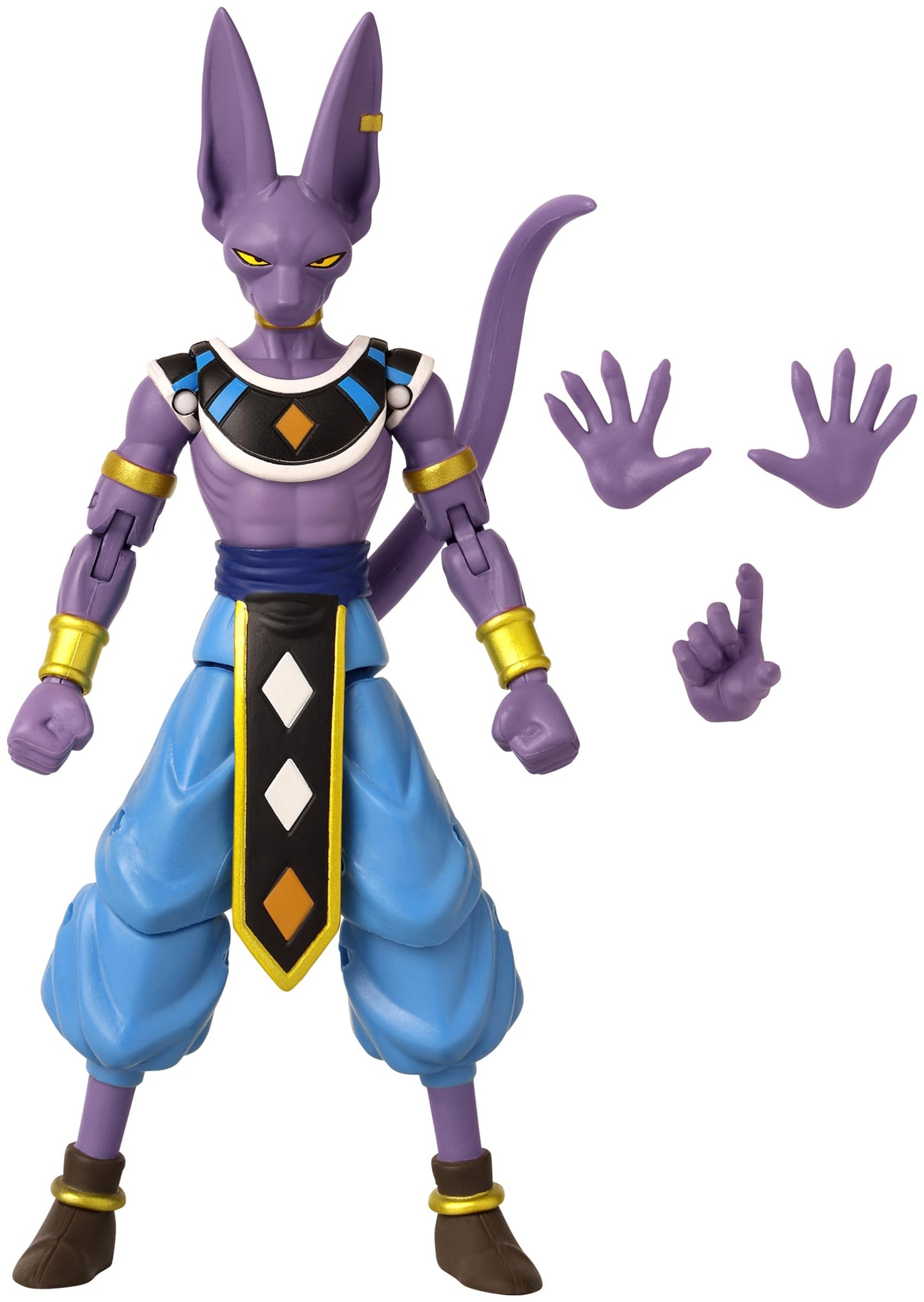Dragon Ball Bandai Dragon Stars Figures Beerus Super: Battle Of Gods Beerus Action Figure Toy 17cm Dragon Stars Anime Figures Articulated Figure