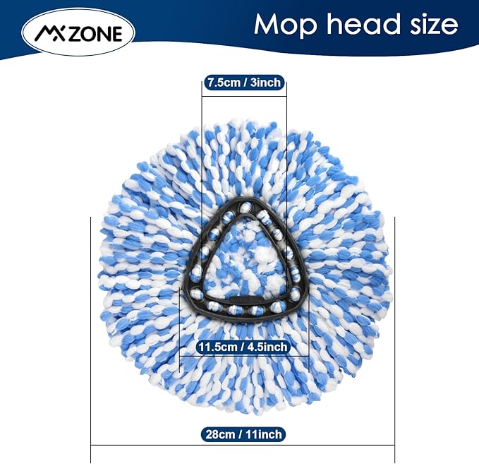 Spin Mop Replace Head for O Ceda Spinning EasyWring Rinse Clean Mop Refill