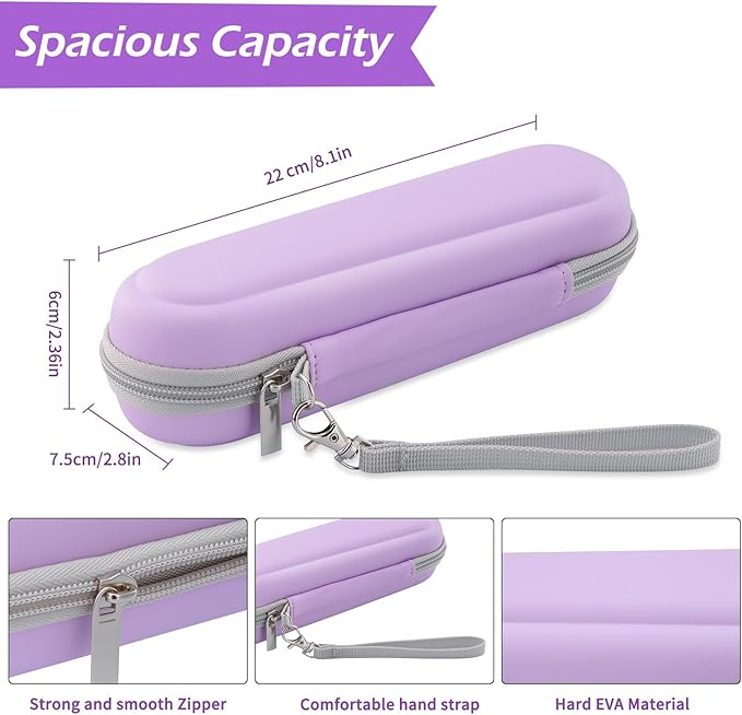 Toothbrush Travel Case for Oral B/Oral-B Pro 1000 1500 5000 7000 & Philips