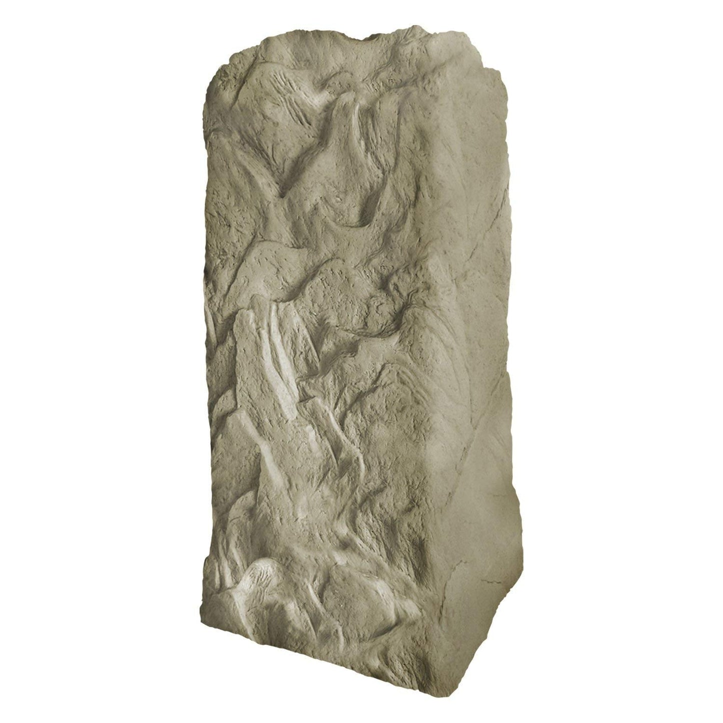 EMSCO Landscape Rock Cover – Sandstone– Monolith – Decorative Artificial Rock for Concealing Utility Fixtures, Pipes, Valves & Landscape Equipment