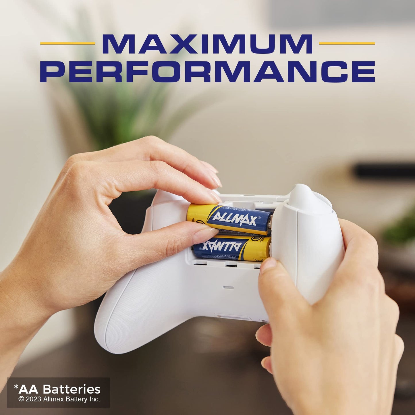 Allmax AA (LR6) Maximum Power Alkaline Double A Batteries (48 Count) – Ultra Long-Lasting, Leakproof Design, 10-Year Shelf Life, Maximum Performance (1.5V)