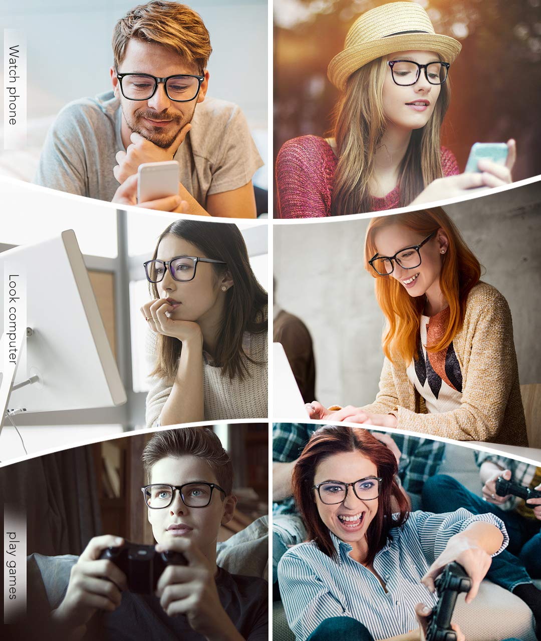 MEETSUN Blue Light Blocking Glasses Women Men, Anti Eye Strain Headache (Sleep Better),Computer Glasses UV400 Lens (Tortie)