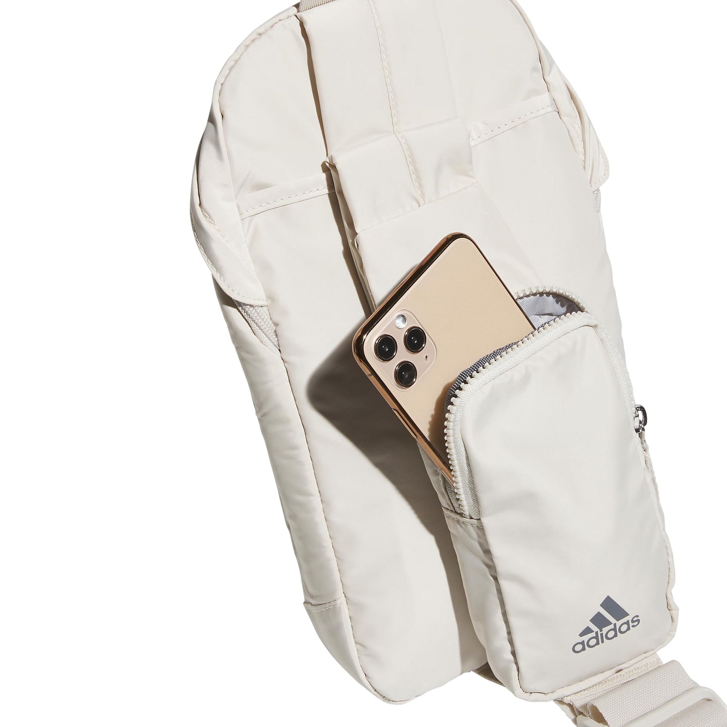 adidas Essentials Crossbody – Athletic Sling Bag with Phone Pocket, Black/2.0, One Size