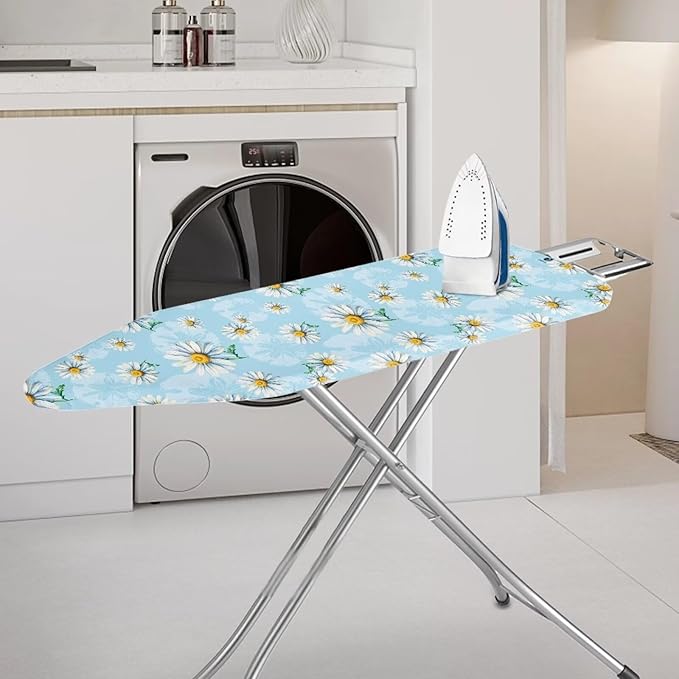 Blue Daisy Ironing Board Covers Standard Washable Ironing Board Protector Home