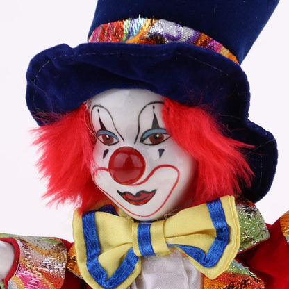 KODORIA Clown Doll Clown Figure Doll Halloween Ornaments Home Table Desk Top Decor - #5