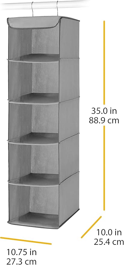 Whitmor 5 Section Closet Organizer