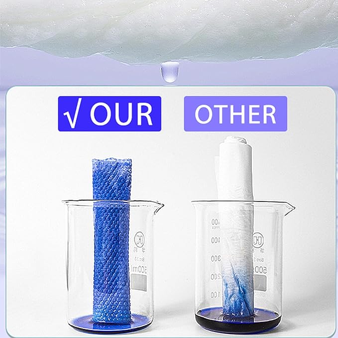 2 Pack Face Towels Disposable, Face Clean Towels, Lint- free Facial Tissue