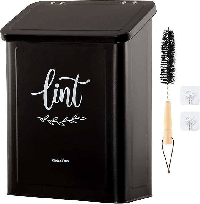 PERFNIQUE Magnetic Lint Bin for Laundry Room