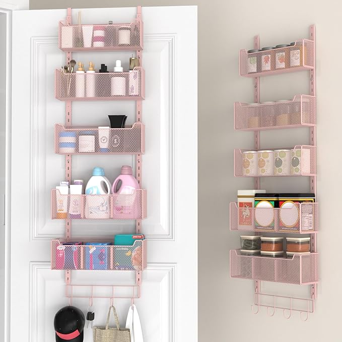 Over The Door Organizer, Metal Door Organizer Hanging