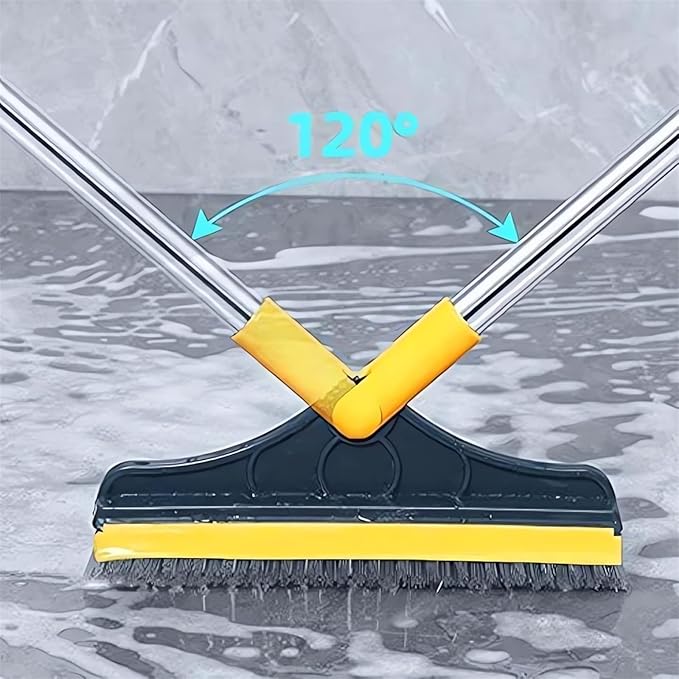Cleaning Scrub Brush with Long Handle Heavy Duty