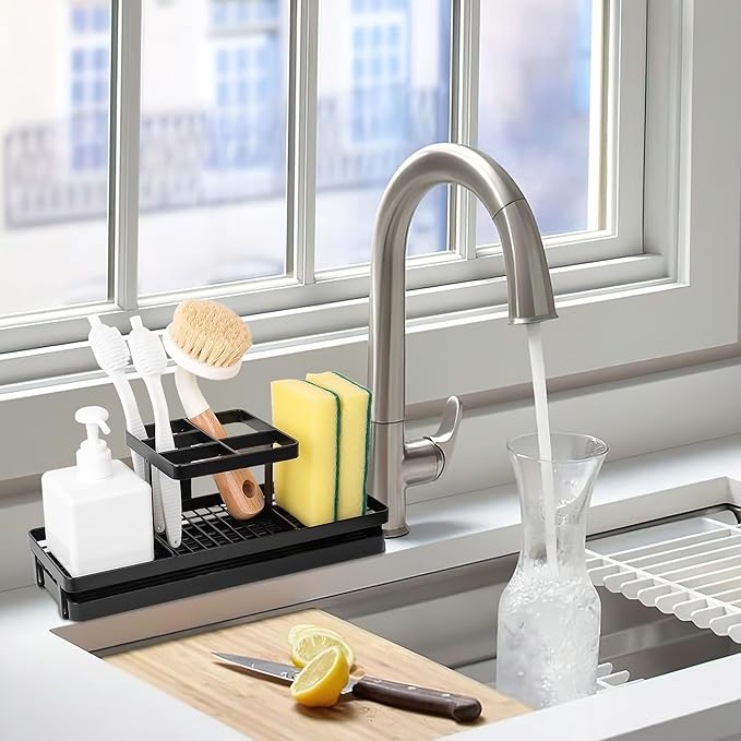 Toothbrush Holders for Bathrooms, Carbon Steel Tooth Brushing Holder Electric
