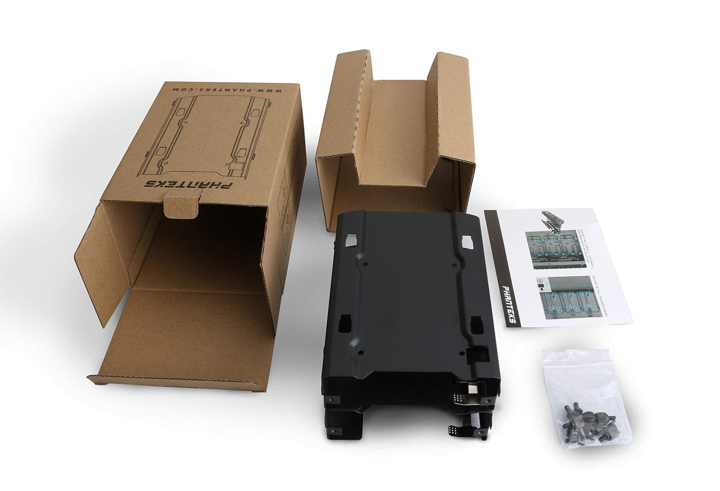 Phanteks HDD-Montage-Rahmen, 2x 3,5 Zoll, stapelbar