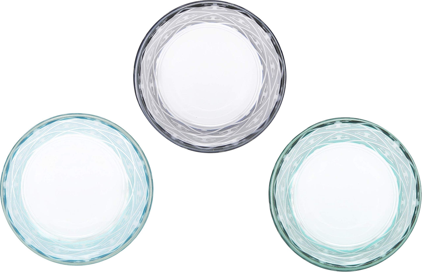 Blue Anchor - 3 Assorted Votive Holders