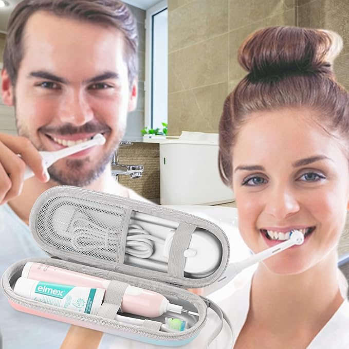 Toothbrush Travel Case for Oral B/Oral-B Pro 1000 1500 5000 7000 & Philips