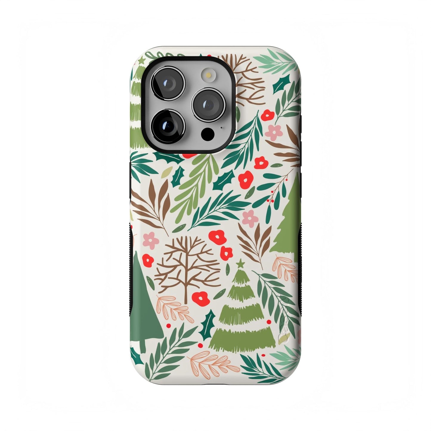 Casely iPhone 17 Pro Max Case | On The Dot | Maroon Polka Dot | Compatible with MagSafe | Bold Protective Design