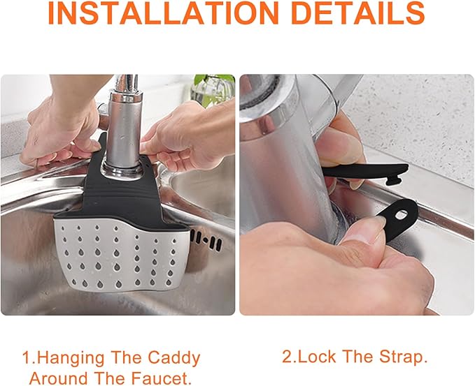 Kitchen Sink Caddy Sponge Holder