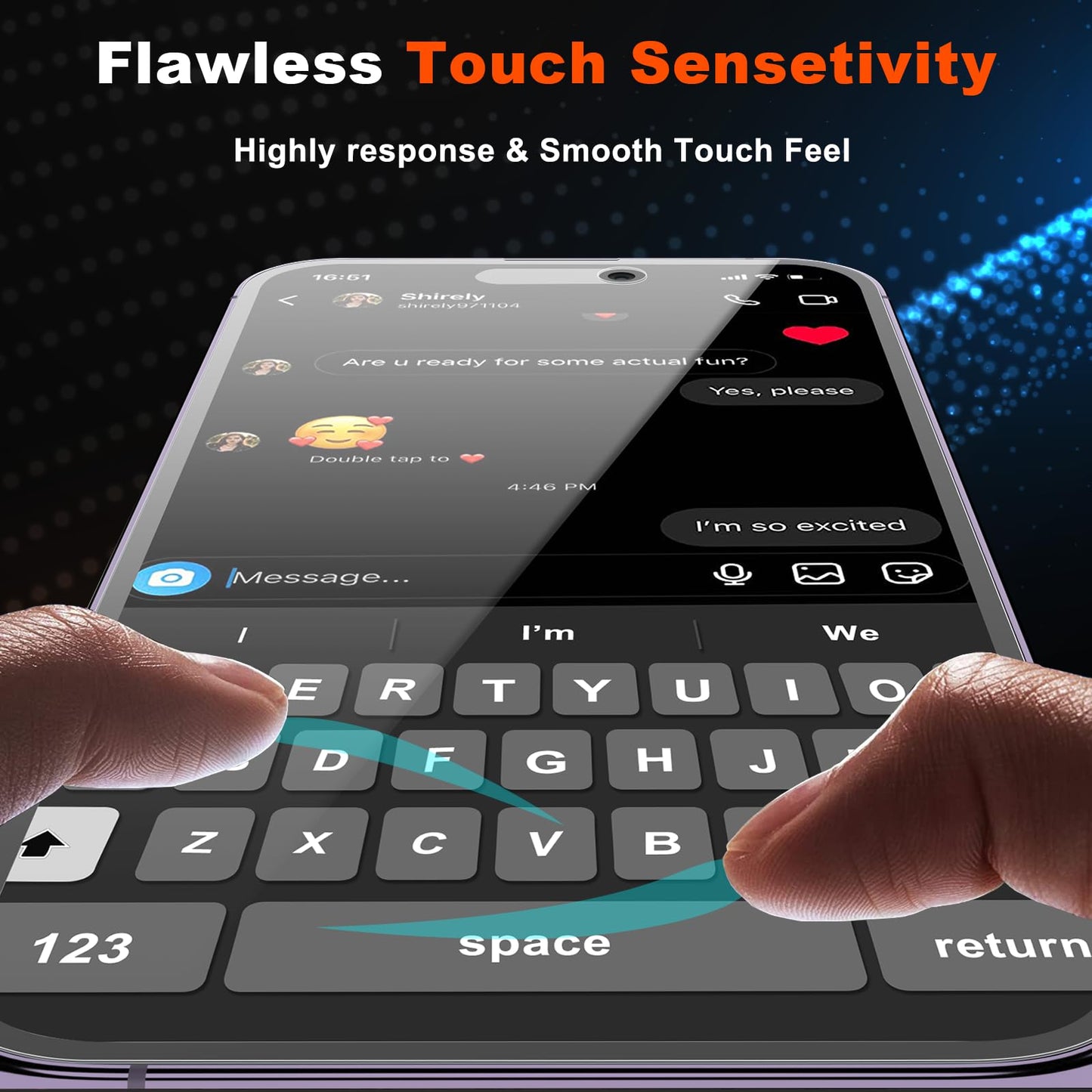 [2 Pack] Privacy Screen Protector for iPhone 11/XR, YMHML Tempered Glass Anti-Spy Bubble Free Case Friendly Easy Installation Film for iPhone 11/XR 6.1 Inch